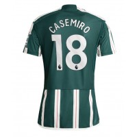 Dres Manchester United Casemiro #18 Gostujuci 2023-24 Kratak Rukav